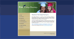 Desktop Screenshot of freecollegeplanning.org